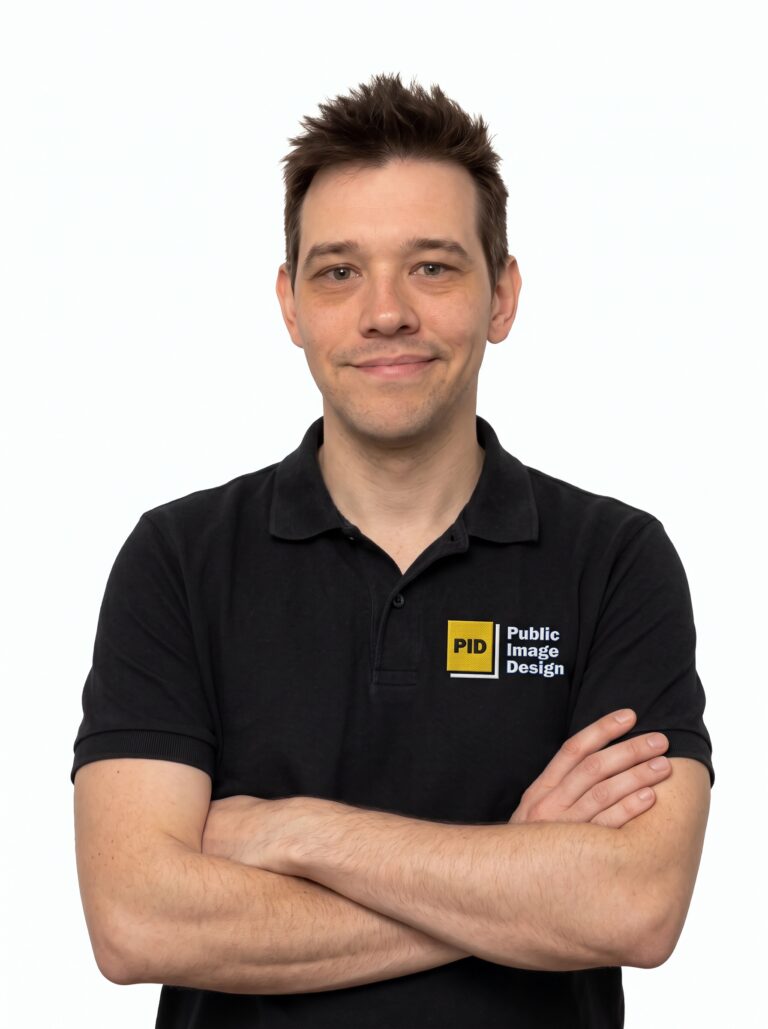 Brandon Hibbard, owner of Public Image Design